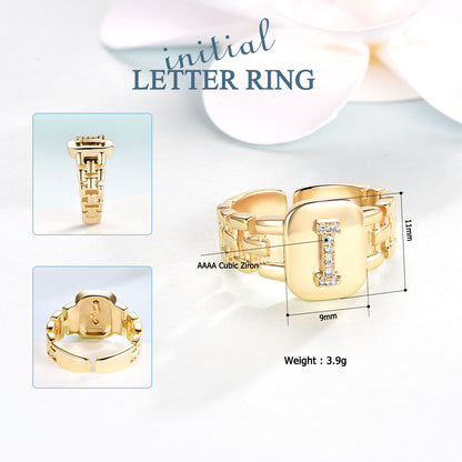 Spring Sale Ends in 29th,May, FREE GIFT for order oval $600 get Letter Ring Signet Ring Randomly