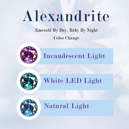 1ct Kite Color-Change Alexandrite Engagement Ring Cluster Pear Moissanite Wedding Ring June Birthstone Gemstone Jewelry Unique Promise Ring