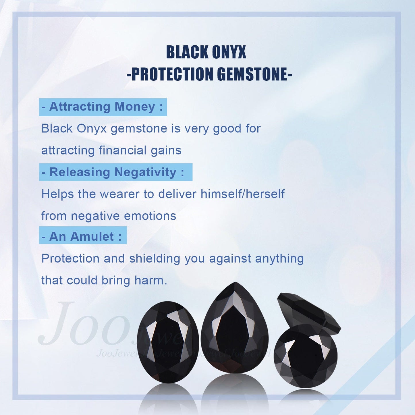 Pear Cut Natural Black Onyx Engagement Rings For Women Sterling Silver Black Gemstone Crystal Ring Onyx Jewelry Statement Rings 1.25ct Ring